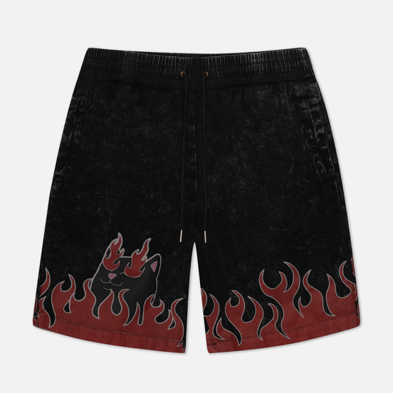Мужские шорты RIPNDIP Bliss Washed Black Mineral Wash