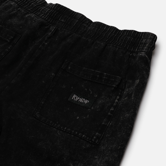 Мужские шорты RIPNDIP Bliss Washed Black Mineral Wash