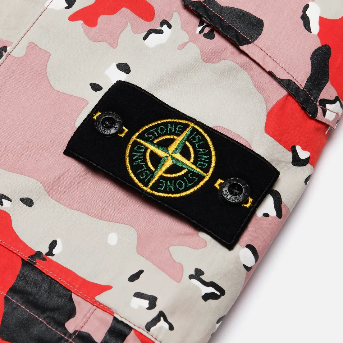 Stone Island Мужские шорты 3C+PU Desert Camo