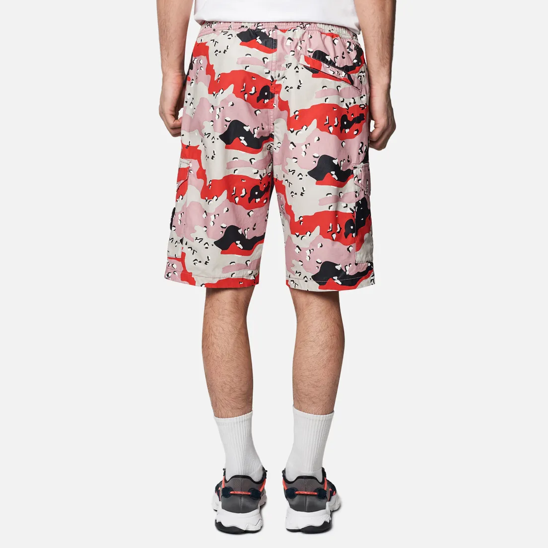 Stone Island Мужские шорты 3C+PU Desert Camo