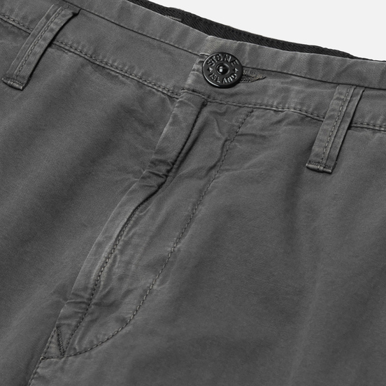 Мужские шорты Stone Island Bermuda Old Dye Treatment Blue Grey