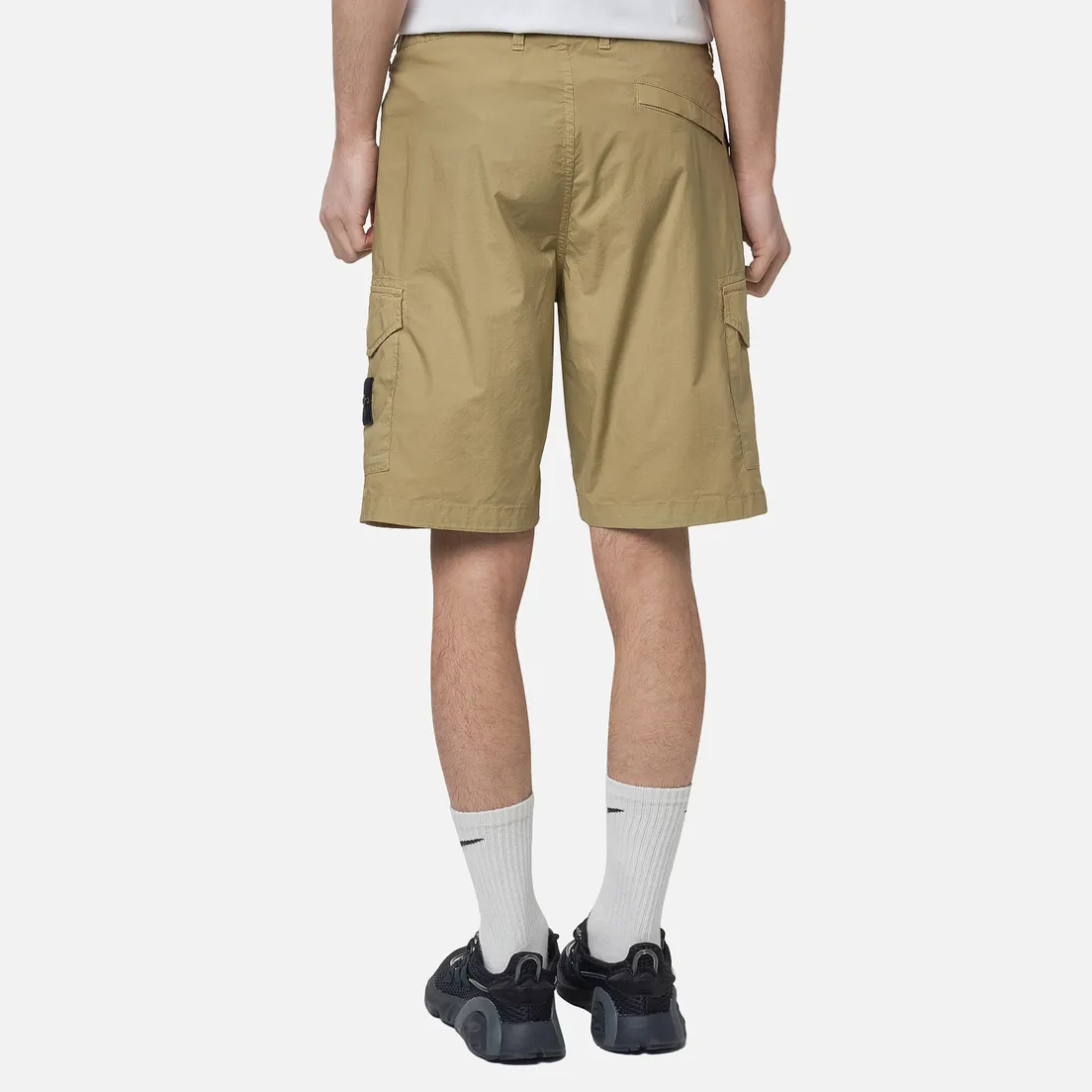 Stone Island Мужские шорты Cargo Stretch Cotton Gabardine
