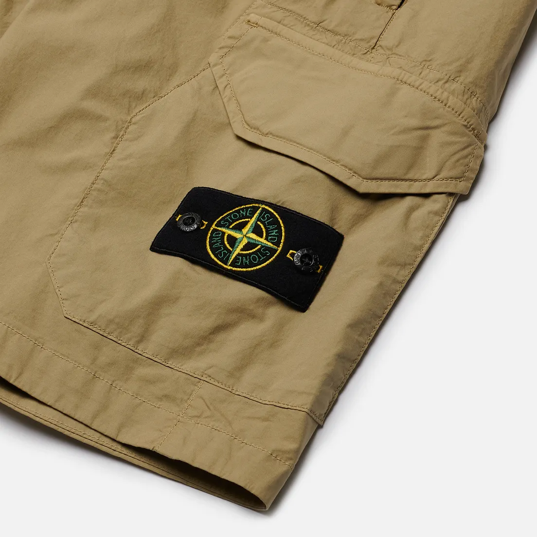 Stone Island Мужские шорты Cargo Stretch Cotton Gabardine