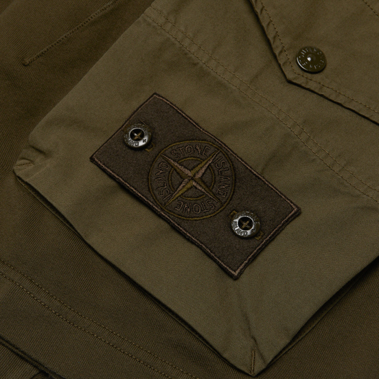 Мужские шорты Stone Island Ghost Piece Bermuda Military Green