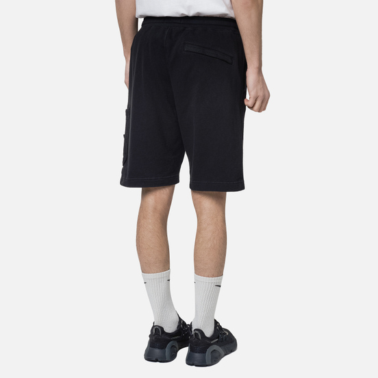 Мужские шорты Stone Island T.CO+OLD Fleece Regular Fit Black