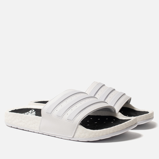 Мужские сланцы adidas Originals Adilette Boost White/White/White