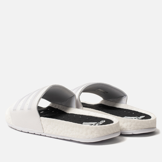 Мужские сланцы adidas Originals Adilette Boost White/White/White