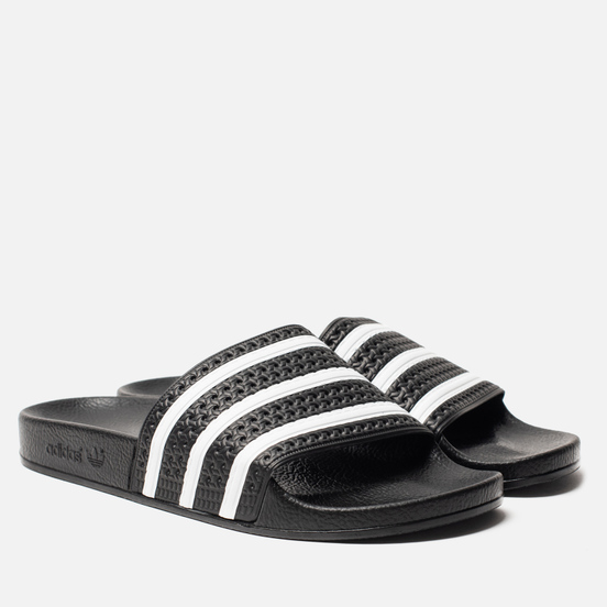 Мужские сланцы adidas Originals Adilette Slides Core Black