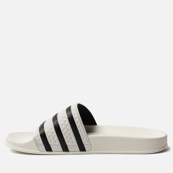 Мужские сланцы adidas Originals Adilette White/Core Black/White