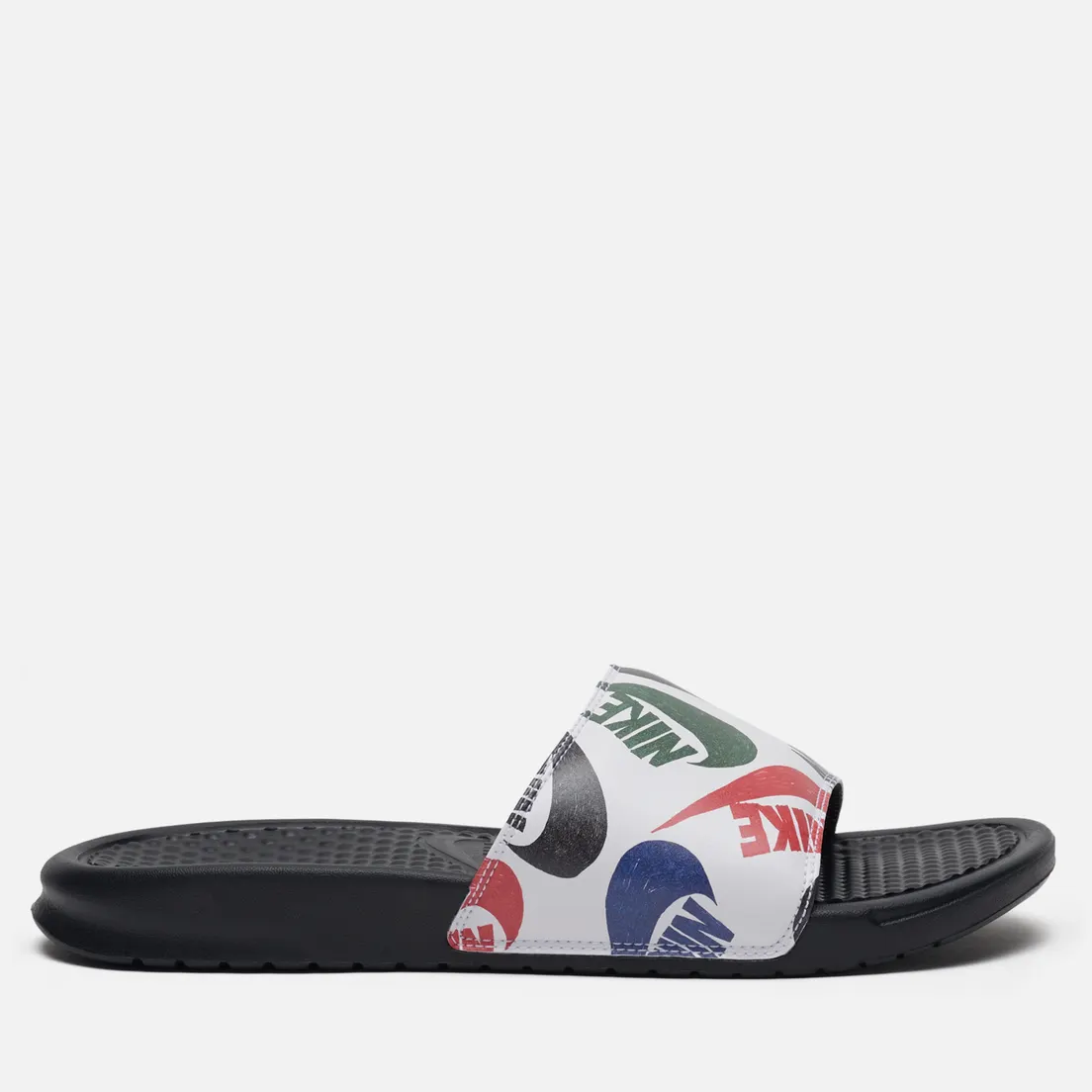 Nike Мужские сланцы Benassi JDI Swoosh Print