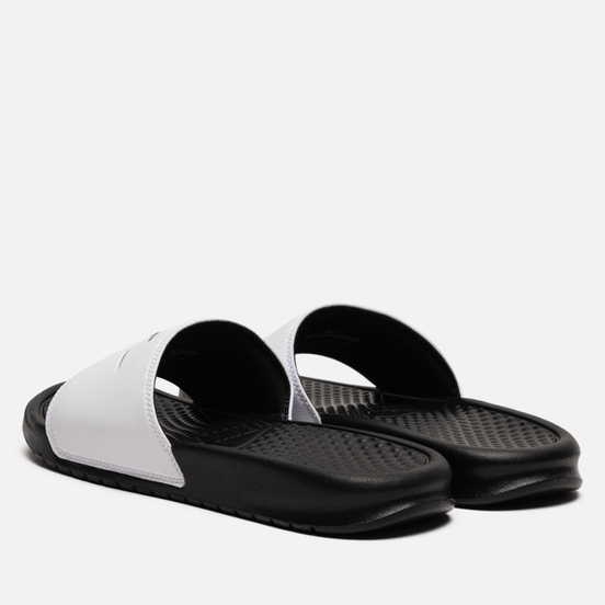 Мужские сланцы Nike Benassi JDI White/Black/Black