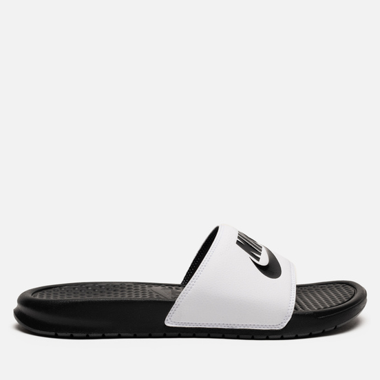 Мужские сланцы Nike Benassi JDI White/Black/Black