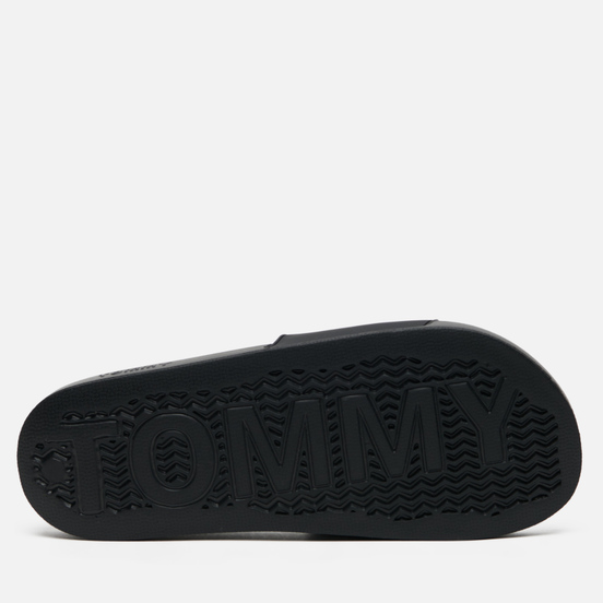 Мужские сланцы Tommy Jeans Flag Pool Black