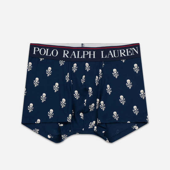 Мужские трусы Polo Ralph Lauren Single Print Trunk Fall Royal/All Over Skulls