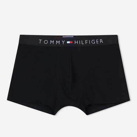 Мужские трусы Tommy Hilfiger Underwear Branded Cotton Boxer Black