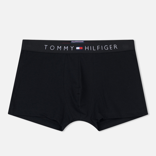 Мужские трусы Tommy Hilfiger Underwear Branded Cotton Boxer Black