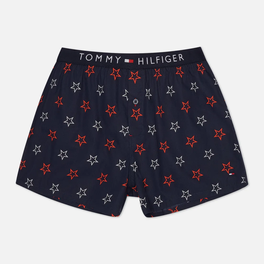 Tommy Hilfiger Underwear Мужские трусы Logo Waistband Cotton Boxer Print
