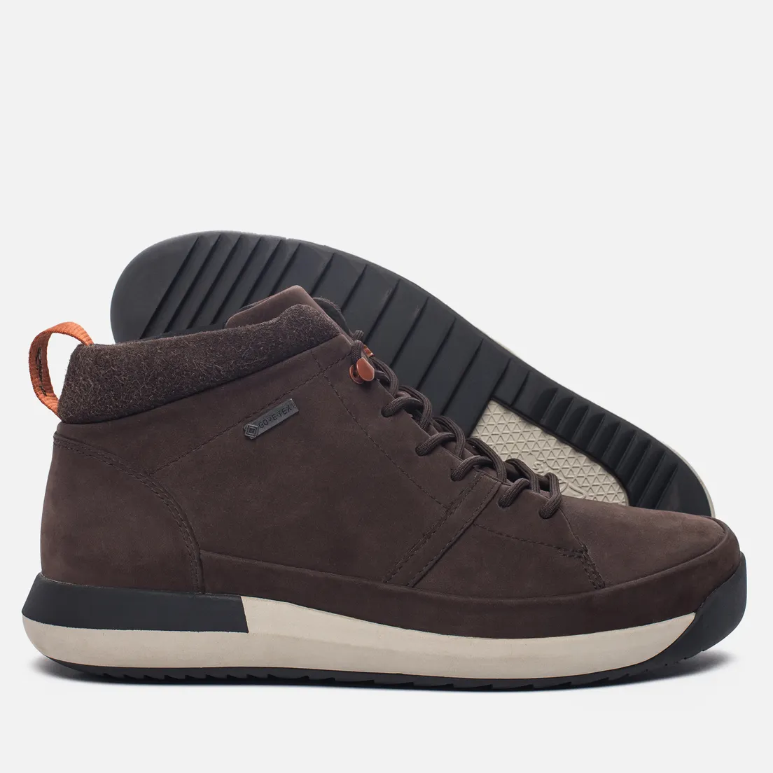 Clarks Originals Мужские зимние ботинки Johto Hi Gore-Tex Nubuck