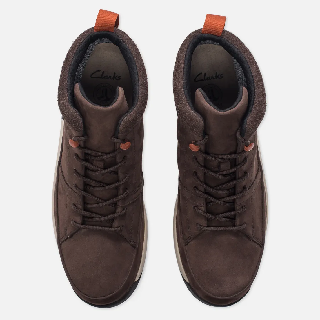 Clarks Originals Мужские зимние ботинки Johto Hi Gore-Tex Nubuck