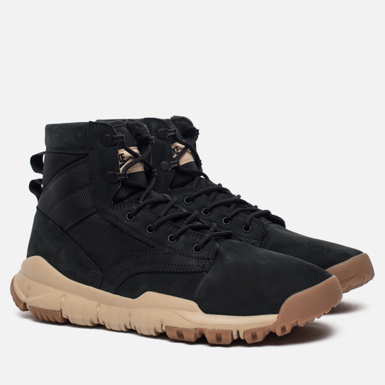Мужские зимние ботинки Nike SFB 6 NSW Leather Black/Mushroom
