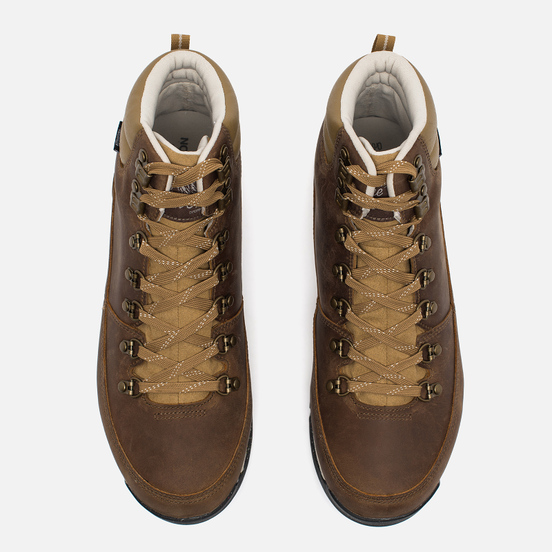 Мужские зимние ботинки The North Face Back to Berkeley Redux Leather Dijon Brown/Vintage White