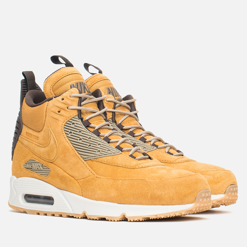 air max 90 sneakerboot wheat
