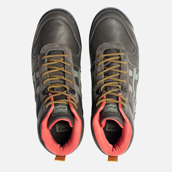 Мужские зимние кроссовки Onitsuka Tiger Winterized Dark Sepia/Burnt Olive