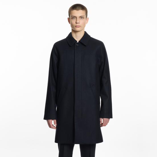 Мужское пальто A.P.C. Mac Auster Heather Marine