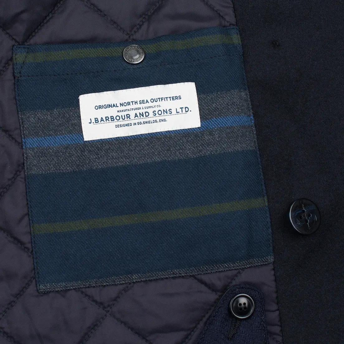 Barbour Мужское пальто Batten Wool