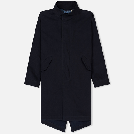 Мужское пальто Blue Blue Japan J5634 Chino Cloth Fishtail Indigo