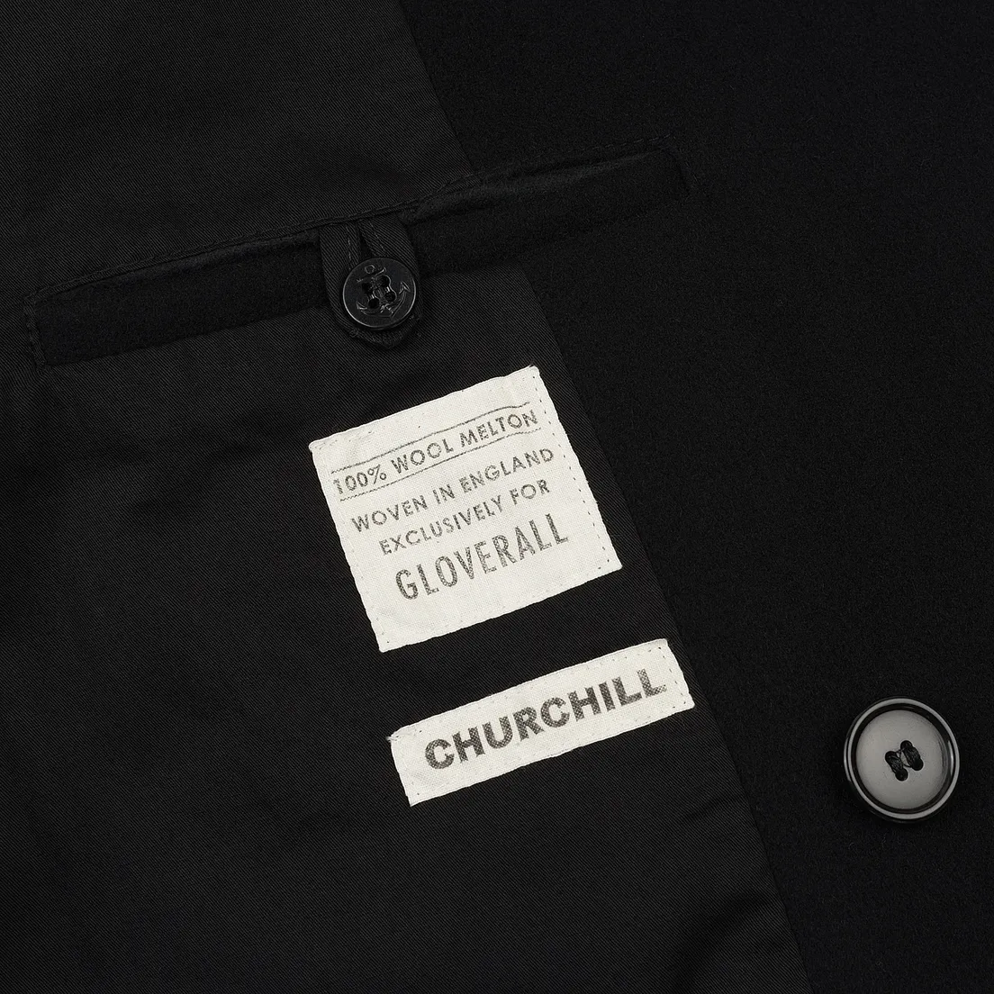 Gloverall Мужское пальто Churchill Reefer