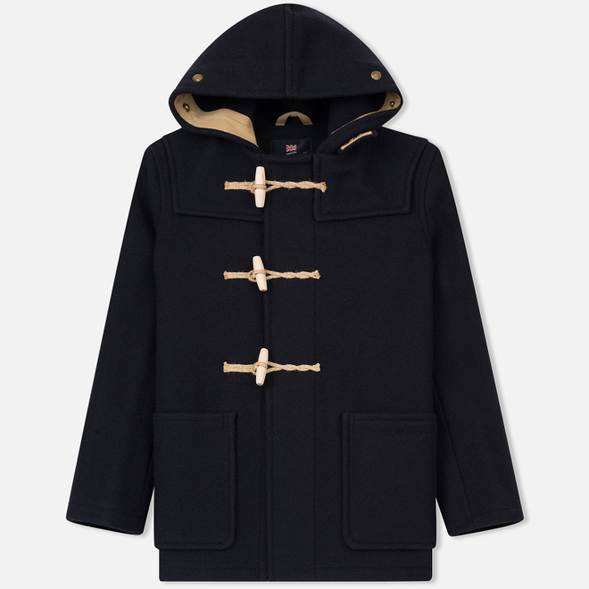 Мужское пальто Gloverall Mid Length Monty Navy