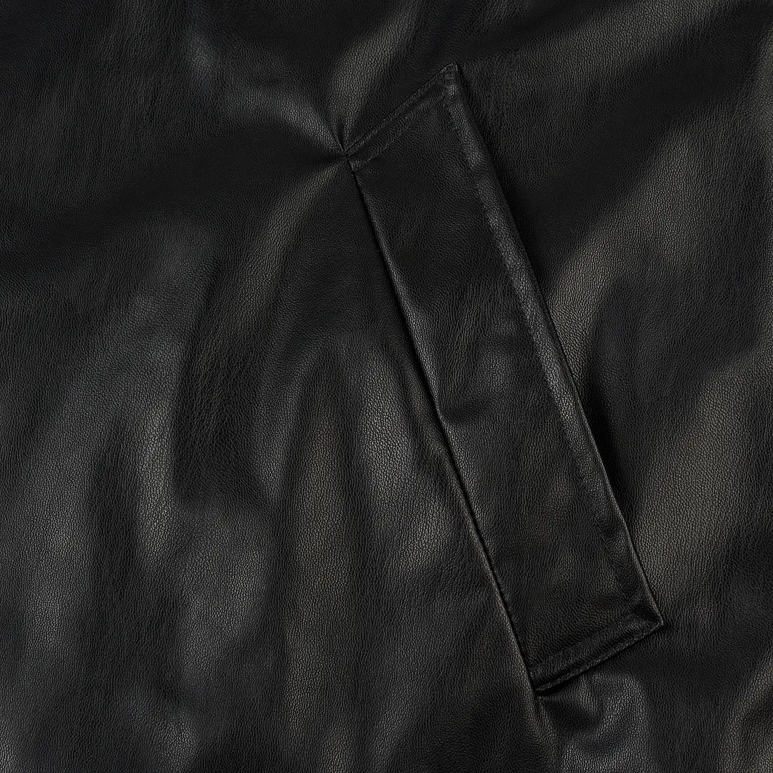 MSGM Мужское пальто Long Soft Artificial Leather