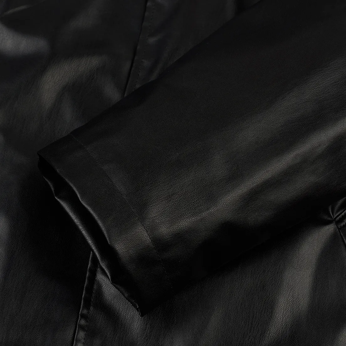 MSGM Мужское пальто Long Soft Artificial Leather