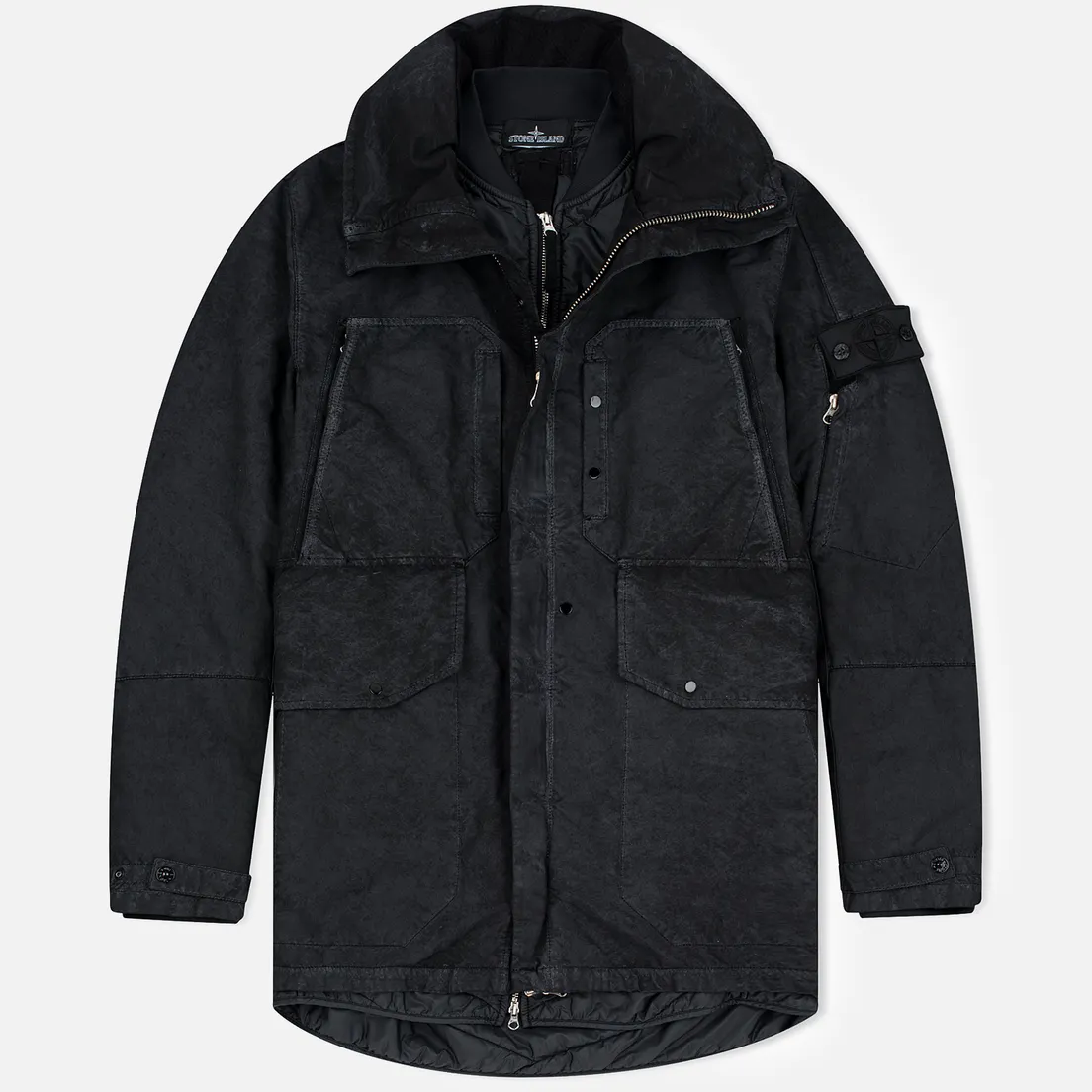 Stone Island Shadow Project Мужское пальто Multi Strata David TC