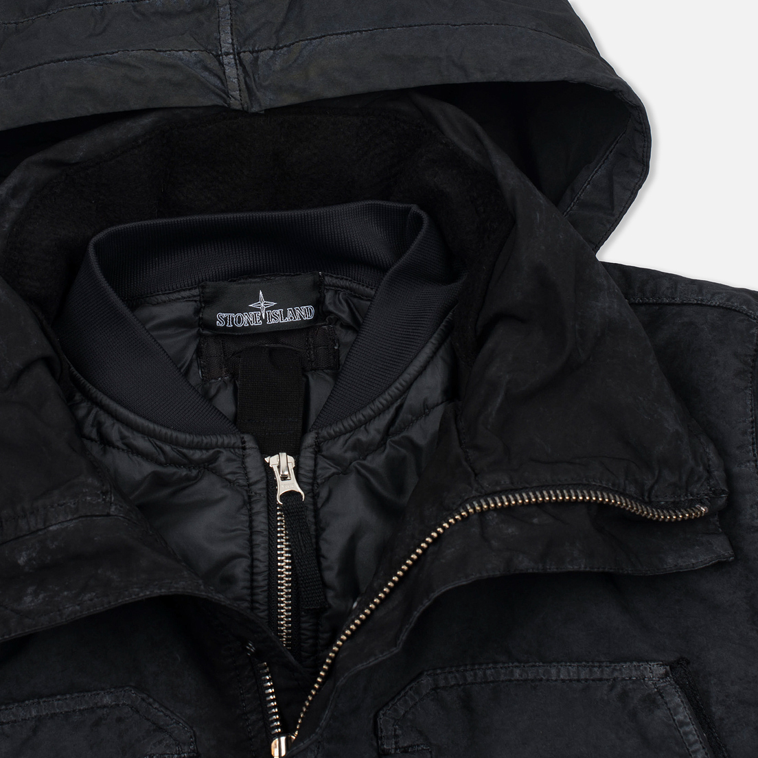 Stone Island Shadow Project Мужское пальто Multi Strata David TC
