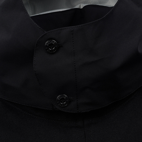 Мужское пальто Stone Island Tank Shield Wool Sytetch Multi Layer Fusion Technology Black