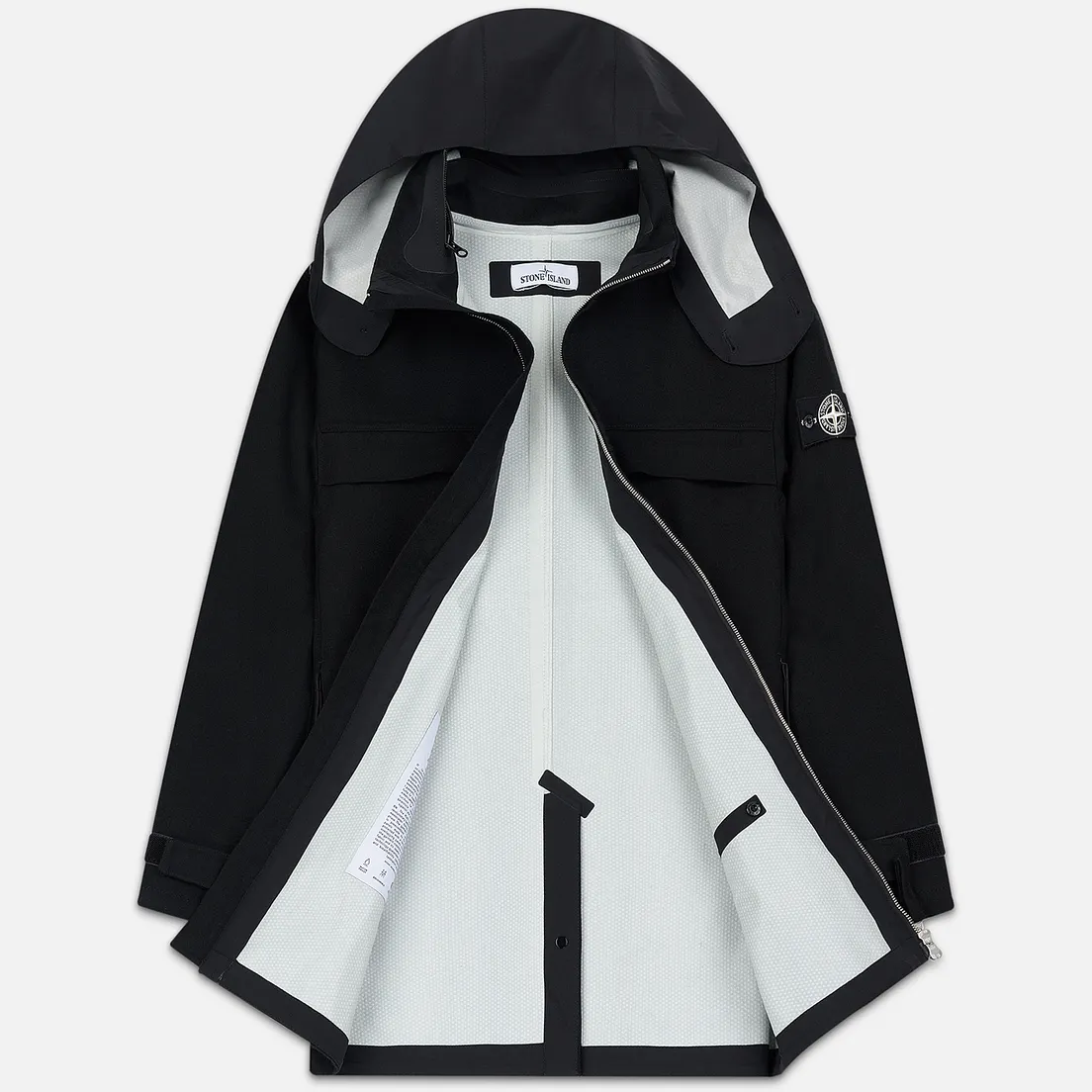 Stone Island Мужское пальто Tank Shield Wool Sytetch Multi Layer Fusion Technology