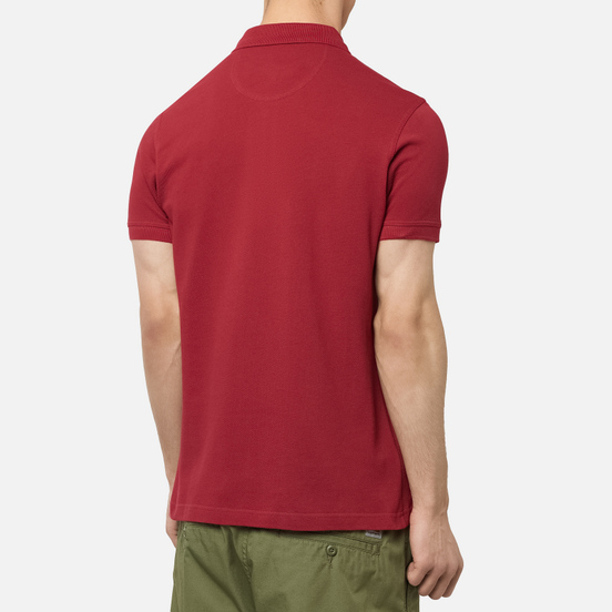 Мужское поло Barbour Sports Biking Red