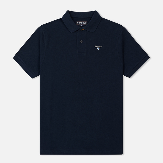 Мужское поло Barbour Sports New Navy