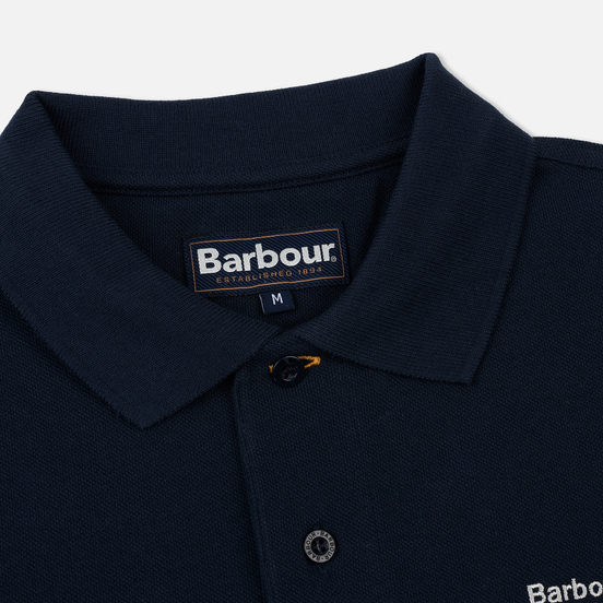 Мужское поло Barbour Sports New Navy