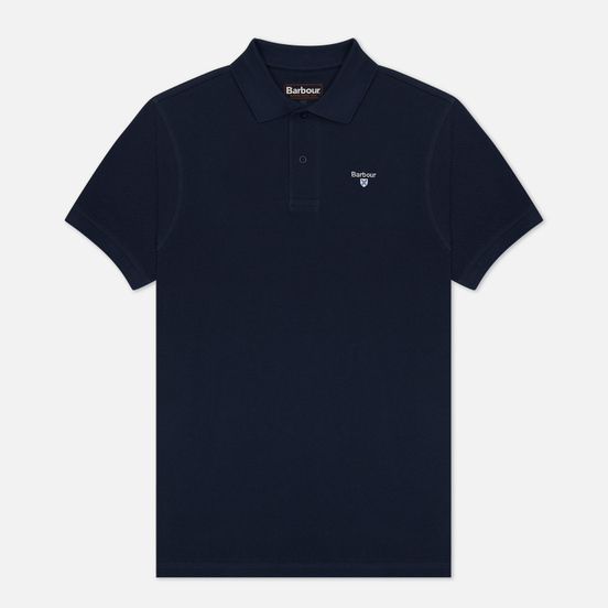 Мужское поло Barbour Sports New Navy