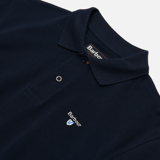 Мужское поло Barbour Sports New Navy