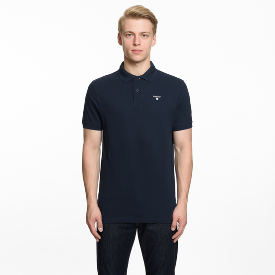 Мужское поло Barbour Sports New Navy