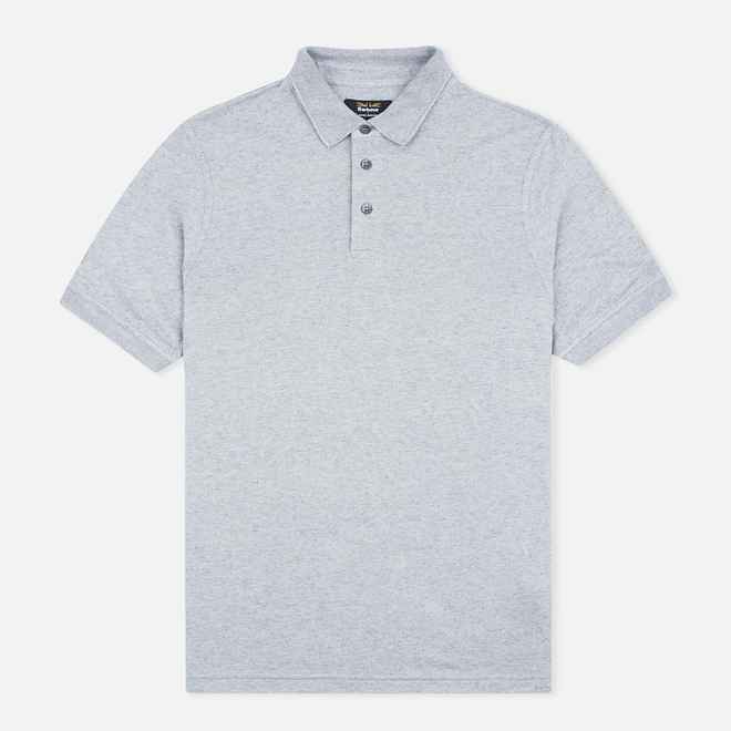 Мужское поло Barbour x Land Rover Valley Grey