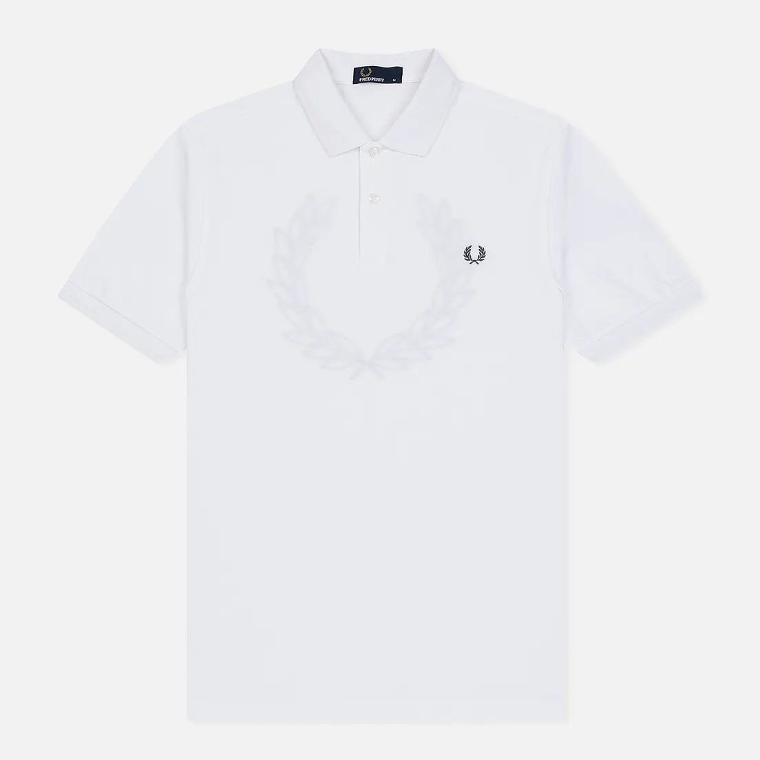 Fred Perry Мужское поло Authentic Embroidered Laurel