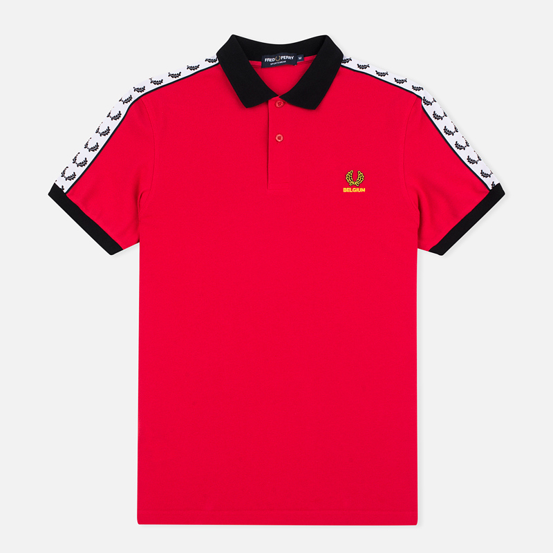Fred Perry Мужское поло Belgium Country