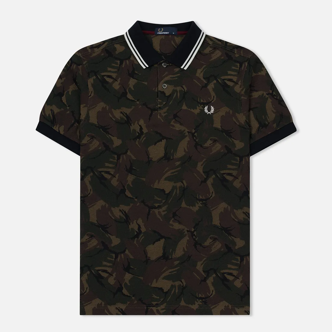 Fred Perry Мужское поло Camouflage Pique