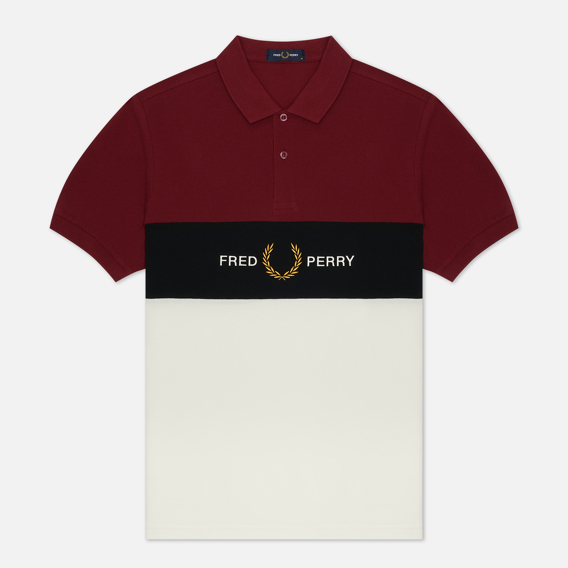 Fred Perry Мужское поло Embroidered Panel