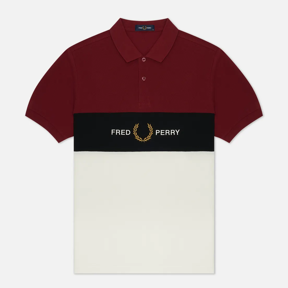Fred Perry Мужское поло Embroidered Panel